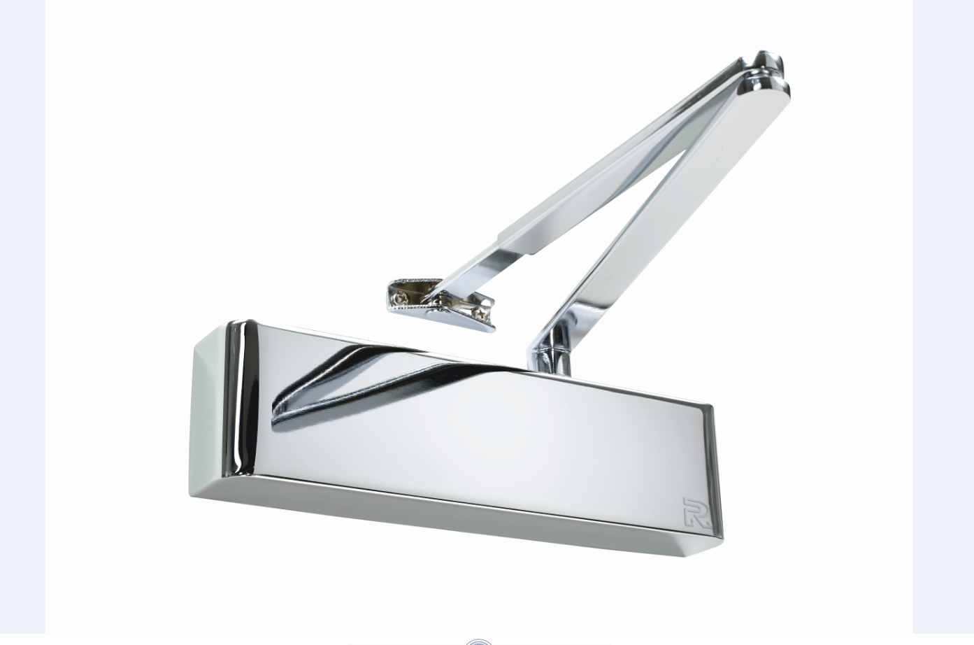 With Cover Rutland TS.3204 Door Closer Silver Size 3